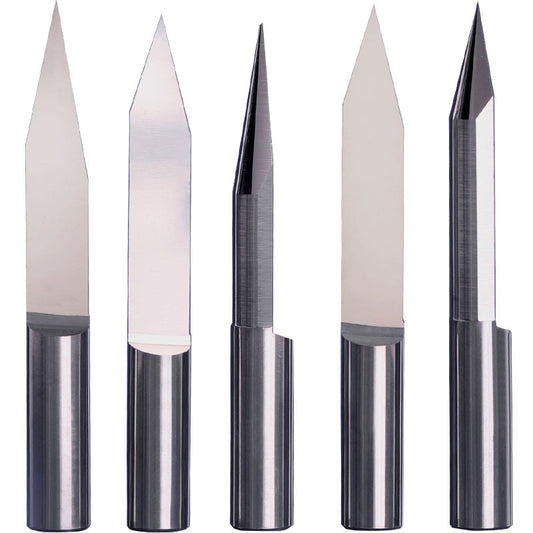 Flat-bottomed pointed knife (for metal use)